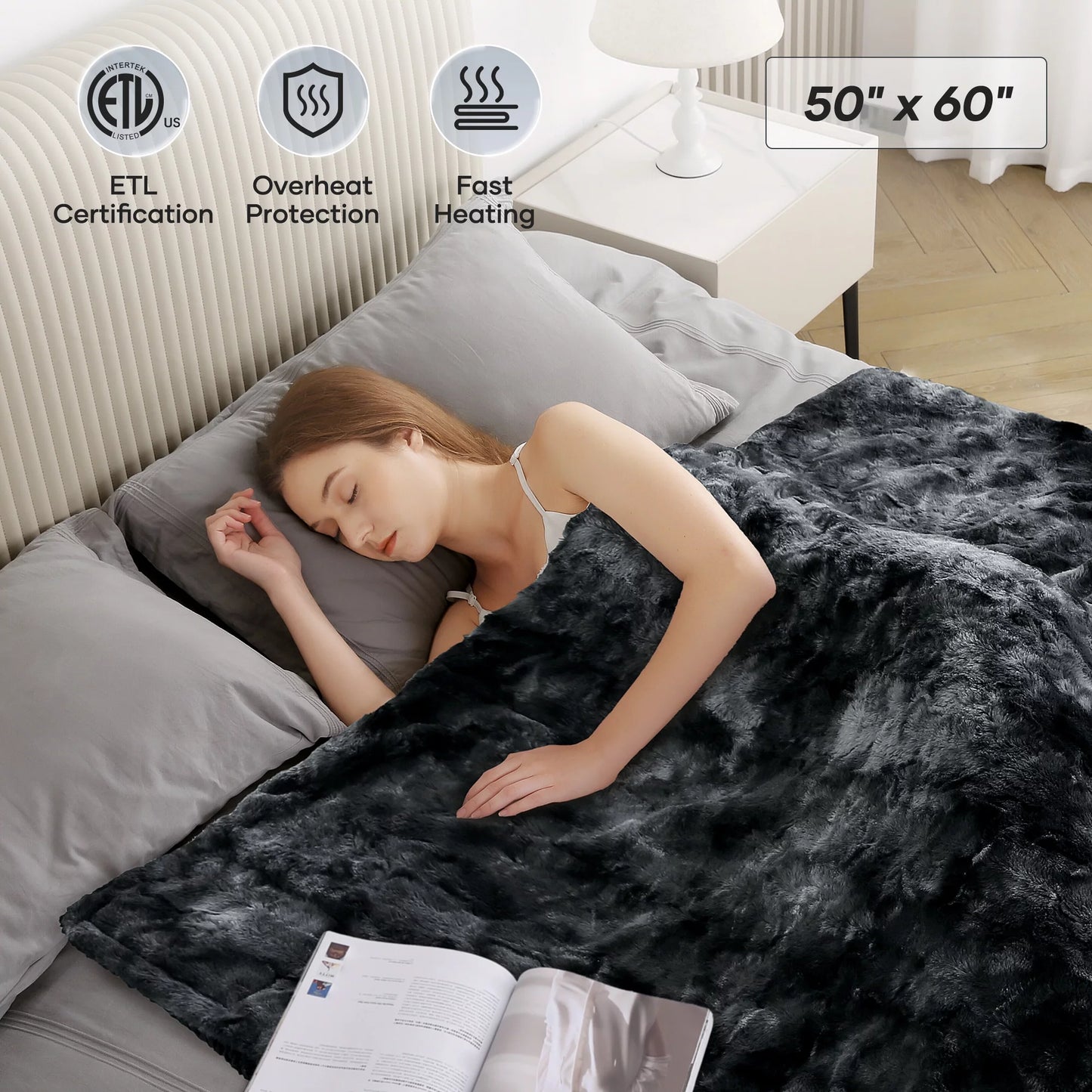 Cozy Heaven™ Electric Heated Blanket